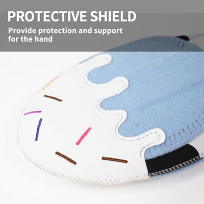 Baseball Sliding mitt, Sliding Mitt for Youth, Baseball Softball Glove for Hand Protection, Breathable and Durable, Adjustable Elastic Wrist Strap, Ambidextrous Design