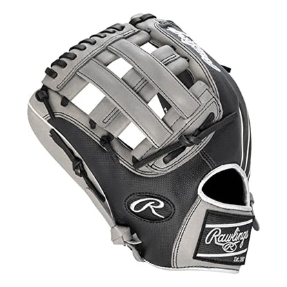 Rawlings Gamer XLE Speed Shell Series Baseball Infield | Catcher | Utility Glove | Mitt | Travel | Youth | 11.5” | 12.25” | 32.5” | Black | Grey | Right | Left - size: 12.25"