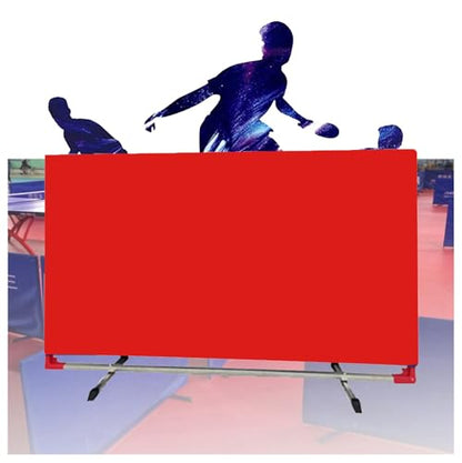 Portable Table Tennis Enclosure,Sports/School Gym Table Tennis Partition,for Easier Pick Up Balls