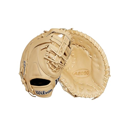 Wilson 2024 Classics Series A2000 Baseball Gloves - color: Blonde/Black, size: First Base - 12.5"
