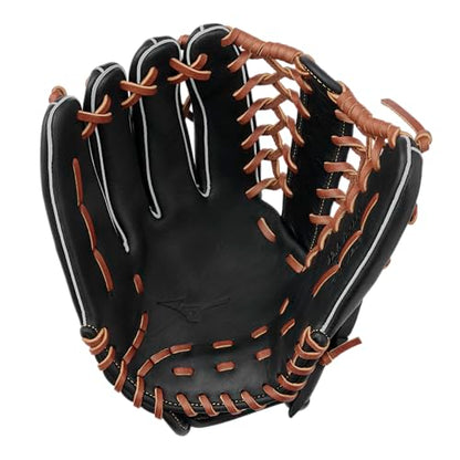 Mizuno Select 9 - color: Ichiro Web - Black/Brown, size: 12.5" | Outfield