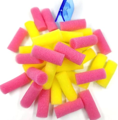 A Set 30 Pcs Cylinder Table Tennis Glues Brush for Water-Base Glues Sponge Wipe Table Tennis Racket Sponge Wipe Brush Set