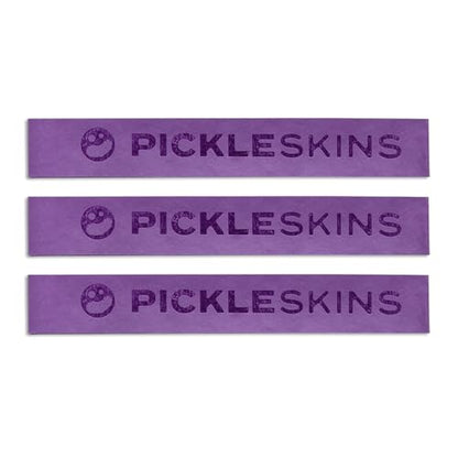 Thin Sliced Overgrip - Pickleball All-Weather Rubber Handle Grip, Single or Multipack - Black, White, Green, Pink, Blue, Purple, Green Tie Dye - Pickleball Accessory