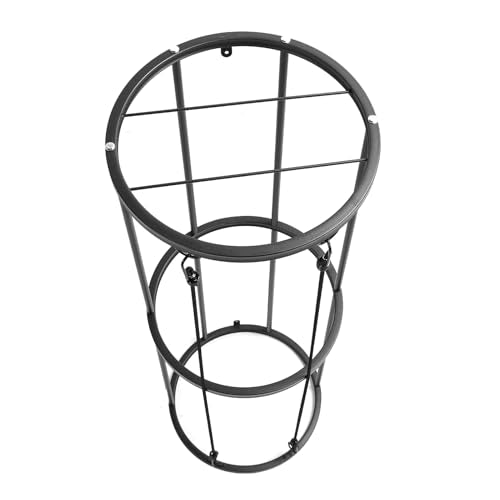 Garage Ball Storage Vertical Ball Rack for Soccer Volleyball Football Basketball Ball Cage Organizer for Kids Room Garage Home 2 Layer