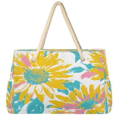 Beach Bag Waterproof Sand-proof Canvas Tote Lightweight Shoulder Bag Suitable for Family outdoor travel - color: D2