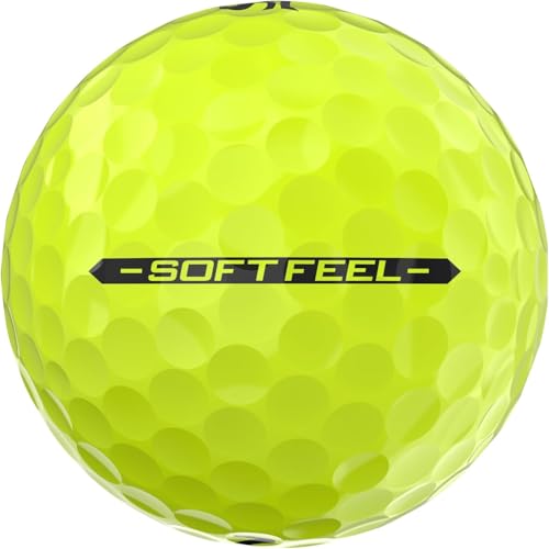 Srixon Soft Feel Golf Balls - color: Yellow, style: Softfeel 13