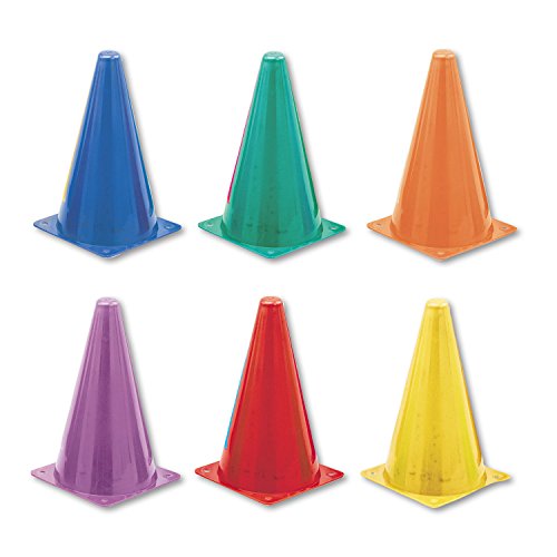 Champion Sports Hi Visibility Fluorescent Poly Cone