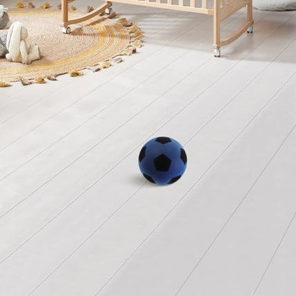 LIOOBO Silent Indoor Soccer Ball for Soft PU Material Quiet Football for Skill Training and Reaction Improvement Safe Juggling Ball for Home and School Play