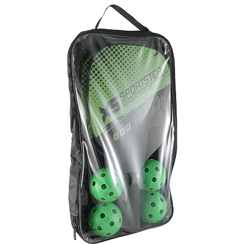 Pickleball Paddles Set of 2 Paddle for Pickleball and Ball Set Beginners Pros