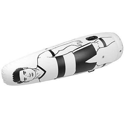 RiToEasysports Soccer Training Kick Defender, Portable Soccer Dummy Goalkeepr Inflatable Football Training for Football Practice Equipment