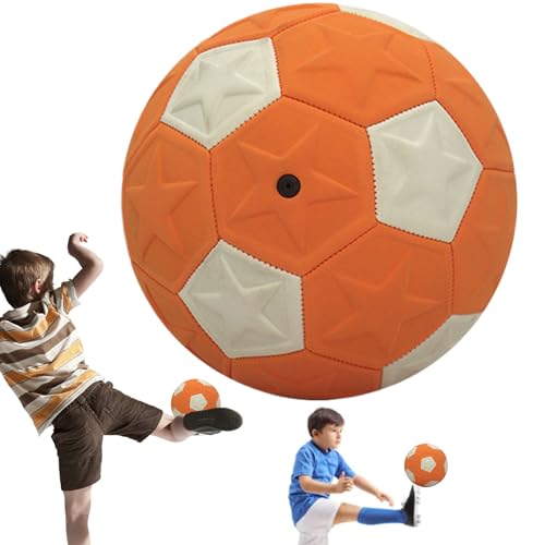 Curve Ball 7.5" Soft Eva Size 4 Football with Rubber Liner Soft Footbal for Boys Girls Indoor Outdoor Football Training Curveball, Size 4 Football, Soft Football, Football Training.