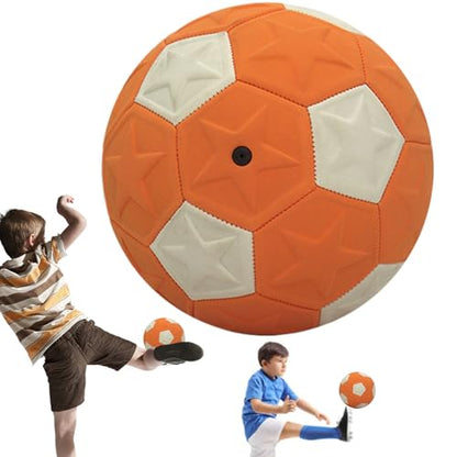 Curve Ball 7.5" Soft Eva Size 4 Football with Rubber Liner Soft Footbal for Boys Girls Indoor Outdoor Football Training Curveball, Size 4 Football, Soft Football, Football Training.