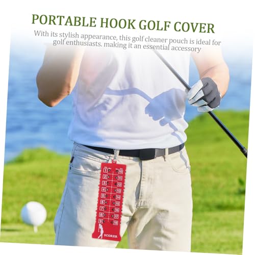 Golf Stroke Counter Bar Scoreboard Portable Golf Scorer Keeper with Weather-Resistant Abs Material for Easy Outdoor Score Tracking