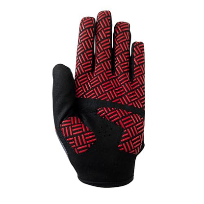 NVT Baseball Batting Gloves Youth & Adult Men Women- Padded Softball Batting Gloves with Super Grip Silicone Palm, Breathable Flexible Fit- Baseball Gloves for Kids Boys Girls - color: Red, size: Youth Small