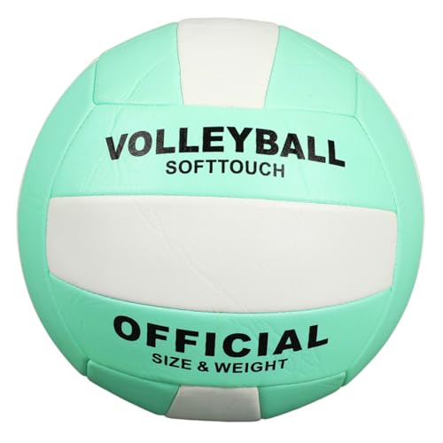 PRETYZOOM 2pcs Adult Soft Volleyball Size 5 Indoor Training Sports Ball for Entrance Examination, Machine-Stitched Explosion-Proof Volleyball for Recreational and Competitive Play