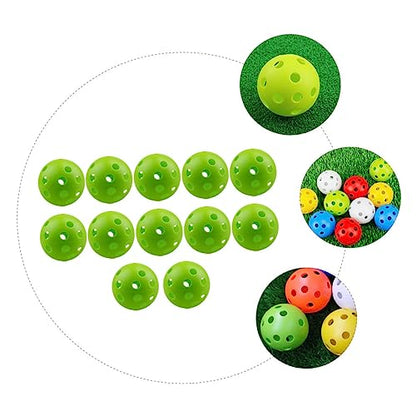 balacoo 12pcs Professional Golf Balls Practice Pe Material Golf Balls Training Aids Bulk