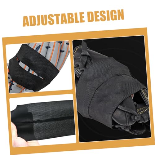 POPETPOP 4Pcs Baseball Glove Wrap High Elastic Softball Glove Fastening Bands Polyester Strap for Maintaining Pocket Shape for Softball and Baseball Players