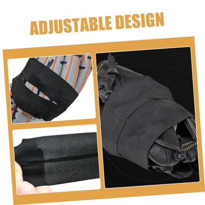 POPETPOP 4Pcs Baseball Glove Wrap High Elastic Softball Glove Fastening Bands Polyester Strap for Maintaining Pocket Shape for Softball and Baseball Players