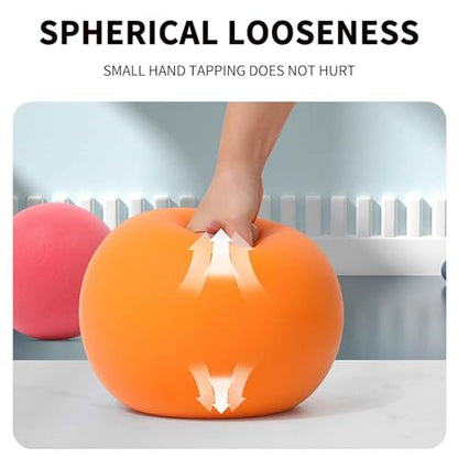 Silent Basketball, 2026 Quiet Basketball Indoor, Silent Basketballs Dribbling Indoor, No Noise Foam Basketballs for Quiet Dribbling and Indoor Training Activities