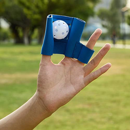 WebGlove Training Glove,Mini Balls Baseball Training Equipment, Web Glove Mini Training Glove - color: Blue, size: Southpaw