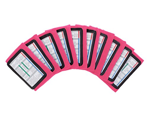 WristCoaches Football Play Wristbands - Youth Quarterback Gear - Wristband Playbook - Softball Wristbands for Signs - color: Pink