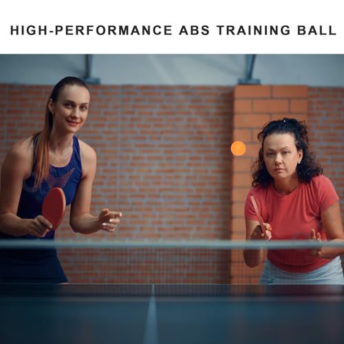 3 Star Ping Pong Balls - High Performance ABS Table Tennis for Training,Game - color: Pack of 20 Orange