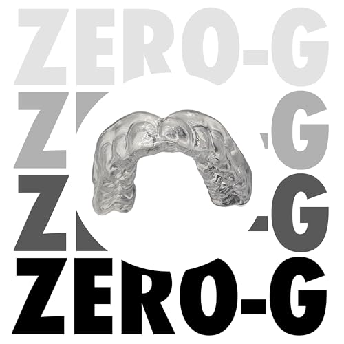 Zero-G Sports Mouthguard Clear 1-Pack - Adult Size - Boil & Bite - Basketball, Football, Soccer, Baseball, Hockey, Lacrosse - color: Clear