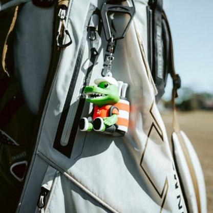 Animal Caddy Golf Tee Holder, Includes 8 Golf Tees, Fun Golf Accessory for Men & Women, Golf Gift
