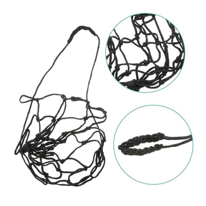 GALPADA Football Juggling Trainer Net Adjustable Soccer Training Equipment for Youth Black Football Kick Throw Practice Aid Easy Storage Portability