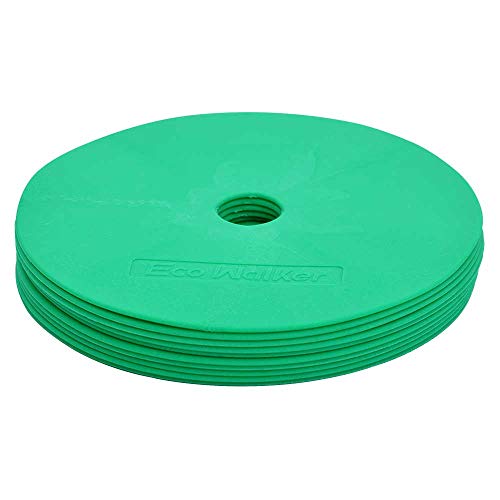 Flat Cones Spot Markers Soccer Basketball Sports Speed Agility Training