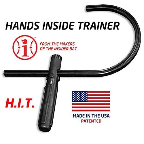 - Hands Inside Trainer Baseball Softball Hitting Trainer Training Aid Batting Tee Attachment - Made in USA