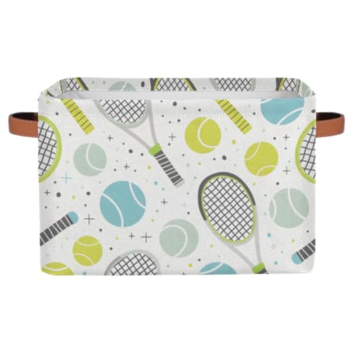 Cubes Storage Baskets,Tennis Ball Foldable Storage Box,Waterproof Open Shelf Organizer Bin for Kid Clothes Toy Empty Gift Baskets