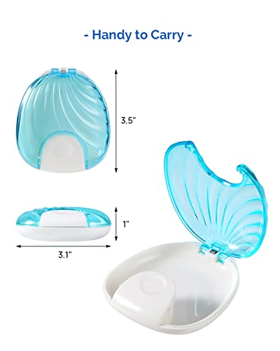 JMU Retainer Case, Pink Orthodontic Retainer Case, Dental Mouthguard Container