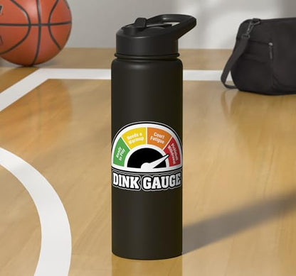 Stainless Steel Insulated Water Bottle - color: Black