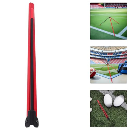 Hemoton Adjustable Football Kicking Tee Stand for Training Practice Non-Slip Football Kicking Holder for Youth