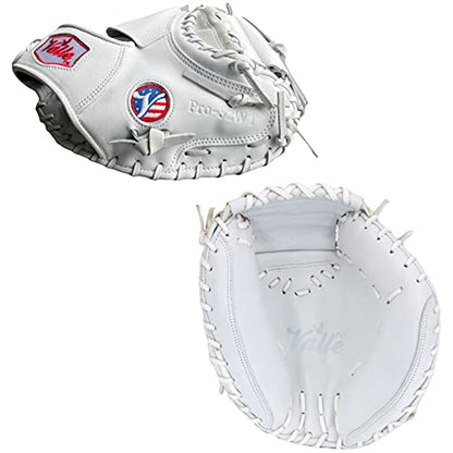 Valle Pro 32WT Kip Leather Weighted 32” Baseball Catcher’s Training Mitt