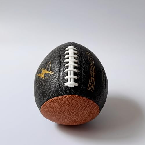 ZEESHINE Solo QB Throw & Rebound Training Official Size Football for Solo Wall Practice