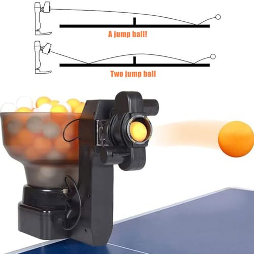 Portable Table Tennis Robot, Automatic Table Tennis Serving Machine, Table Tennis Trainer, for Beginners Enthusiasts