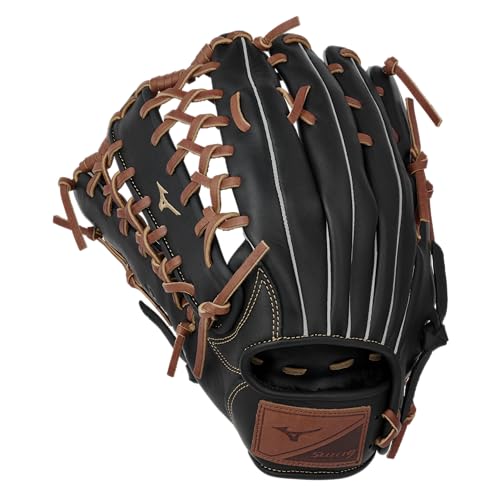 Mizuno Select 9 - color: Ichiro Web - Black/Brown, size: 12.5" | Outfield