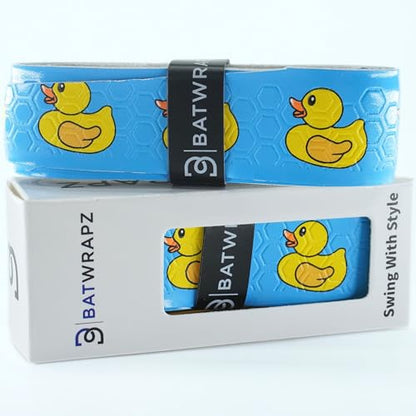 Bat Grip Tape for Baseball - Softball Precut and Pro Feel Bat Grip Tape Replacement - color: The Rubber Duck
