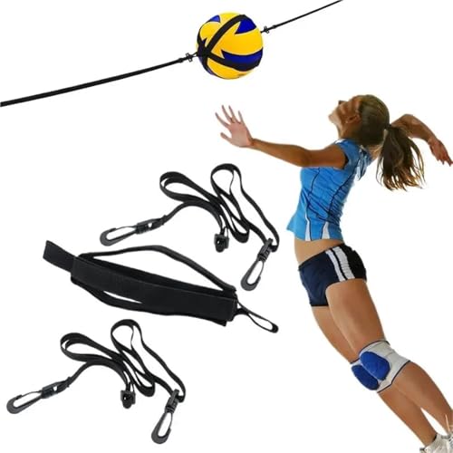 1/5/10pcs Solo Training Aid Adjustable Volleyball Practice Equipment to Serve Set Spiking for Beginner - size: 1pcs