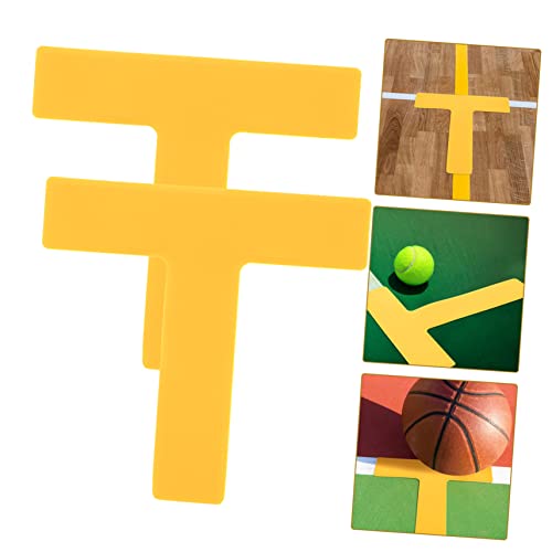 Toddmomy Shaped Landmark Pads for Sports Training Durable Marking Pads for Basketball Soccer Training Obstacles