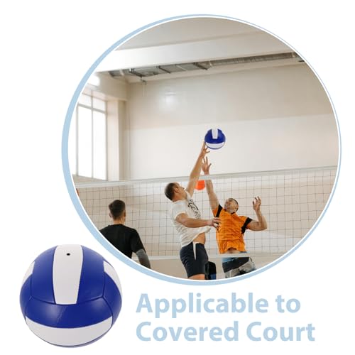 KOMBIUDA Volleyball Training Equipment Pu Volleyball for Boys and Girls Teenagers Adults Soft Ball
