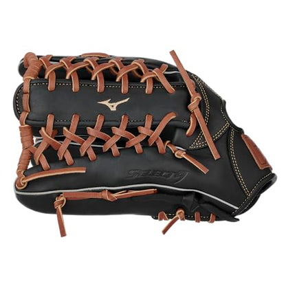 Mizuno Select 9 - color: Ichiro Web - Black/Brown, size: 12.5" | Outfield