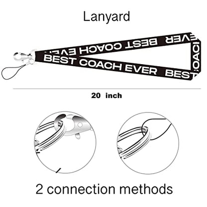 Whistles With Lanyard, Coach Whistle, Football Gifts, Soccer Hockey Basketball Volleyball Baseball Coach Gifts for Men Women Teacher, Thank You Cheer Coach Gift Truly Amazing Coach is Hard to Find