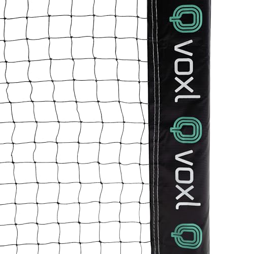 Premium Portable Pickleball Net - Tournament Series - Voxl Pickleball. All Weather Construction. Regulation Size. Indoor and Outdoor Use. Durable Frame, Net, Carrying Bag. Easy Set Up and Take Down.