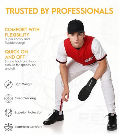 Baseball Sliding Mitt Youth & Adult, Sliding Glove for Baseball, Softball Sliding Guard, Left and Right Hands - color: Aqua Teal, size: Youth