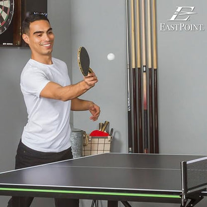 EastPoint Ping Pong Paddle Sets - Choose 2 Player Table Tennis Paddle Set, or 4 Player Deluxe Kit with Balls and Storage Case - style: 4 Paddles + 12 Balls & Deluxe Storage Case