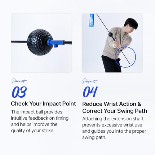 Fast Swing Golf Trainer Speed Distance Training Aid for Long Drives Pro Heoseok