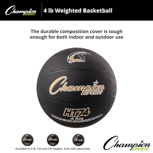 Champion Sports Weighted Basketball Trainer - size: 4-Pound